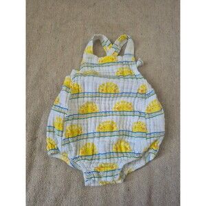 Angel dear bubble sun romper size 3-6 months